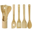 Bambusz fakanálkészlet 5 darab Bambusz fakanálkészlet 5 darab
