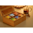 Bambusz tea box 22x18x9cm
