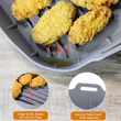 Négyszög Forrólevegős sütőhöz betét 20 cm 