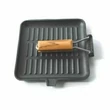 Öntöttvas grillserpenyő 21,5 cm x 21,5 cm