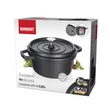 CASSEROLLE LÁBAS INDUKCIÓS 3.85 LITER