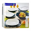 Luminarc tányérkészlet 19 részes