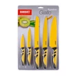 TAPADÁSMENTES KÉSKÉSZLET SYMBIO NEW GIALLO 5 RÉSZES