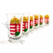 Pálinkás pohár készlet (2cl) 6darab