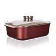 GOURMET KERÁMIABEVONATOS SÜTŐTÁL 40X25CM (5.5LITER)