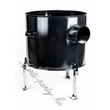Zománcozott bográcsház + könyök + kémény  36cm