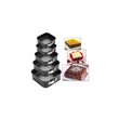 KOCKA TORTAFORMAKÉSZLET 5 DARAB