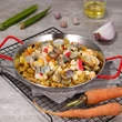 POLÍROZOTT PAELLA SERPENYŐ 30 CM