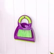 Szemeteslapát Gumi éllel és kefével