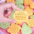 3D Boldog születésnapot sütikiszúró 8 darab