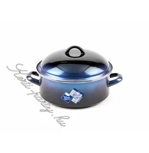 Bonyhádi teflonbevonatos zománcozott lábas+fedő 1.25 liter(16cm)