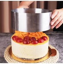 ÁLLÍTHATÓ KÖR TORTAFORMA (MAX 30CM)