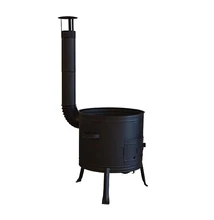 Bográcsház + könyök + kémény 45cm (1mm)