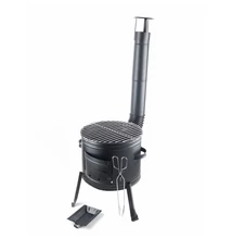 39 cm Bográcsház + grillrács 40 cm 8részes