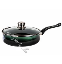 Bonyhádi teflonos Platinum serpenyő + üvegfedő 20 cm 1,75 liter