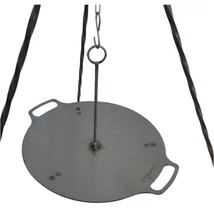 Akasztható + 3rövid lábbal hús sütő tárcsa 40 cm