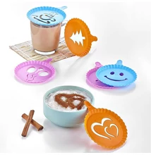 CAPPUCCINO DÍSZÍTŐ SABLON 4 DARAB