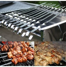 Fém saslikpálca 58 cm 6 darab Fém saslikpálca 58 cm 6 darab