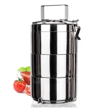 ROZSDAMENTES DUPLA-FALU ÉTELHORDÓ 3 RÉSZES