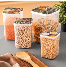 ÉTELTÁROLÓ SZETT,FEDŐVEL 4 RÉSZES