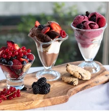 Üveg fagylaltkehely 180 ml, 2 db Üveg fagylaltkehely 180 ml, 2 db