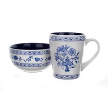 ONION REGGELIZŐ KÉSZLET BÖGRE 360ML+MÜZLIS TÁL 540ML