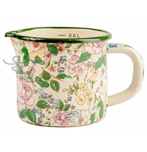 ZOMÁNCOZOTT MÉRCÉS BÖGRE 0,6 LITER