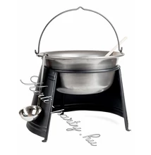 44cm-es lángőr + 30 literes natúrvas bogrács 44cm-es lángőr + 30 literes natúrvas bogrács