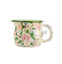 ZOMÁNCOZOTT ÖBLÖS BÖGRE 1 LITER