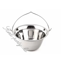 6 literes rozsdamentes bogrács (1mm) 6 literes rozsdamentes bogrács (1mm)