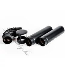 Festett füstcső szett 4részes (108mm)
