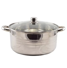 ROZSDAMENTES LÁBAS 32 CM + FEDŐ 10 LITER