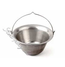 Rozsdamentes bogrács (1.2mm) 20 liter