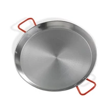 Paella Natúr vas serpenyő 40 cm