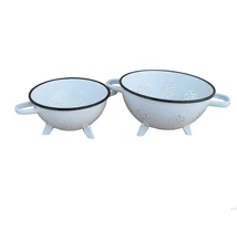 Talpas zománcos tésztaszűrő 18cm-es