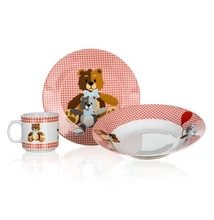 Gyerek tányérszett 3darabos Gyerek tányérszett 3darabos