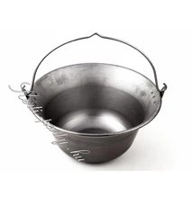 Natúr vasbogrács 16 liter