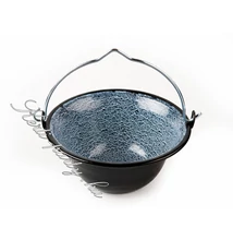 Zománcos gulyásbogrács 8 liter 