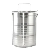 ROZSDAMENTES ÉTELHORDÓ 3 RÉSZES ( 3 X 0.6 LITER )