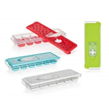 SZILIKONTALPAS JÉGKOCKATARTÓ FEDŐVEL 12 RÉSZES SZILIKONTALPAS JÉGKOCKATARTÓ FEDŐVEL 12 RÉSZES