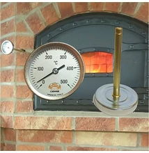 Kemence hőmérő 15 cm, 0-500 °C