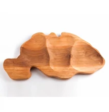 Nagy Magyarország tálaló fatál 60 cm
