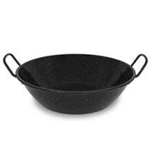 ZOMÁNCOZOTT MÉLY PAELLA SERPENYŐ 36 CM