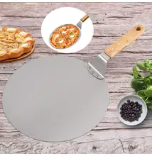 Rozsdamentes pizzalapát 30.5 cm