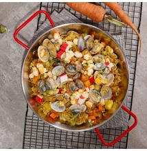 POLÍROZOTT PAELLA SERPENYŐ 38 CM POLÍROZOTT PAELLA SERPENYŐ 38 CM