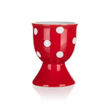 PIROS PÖTTYÖS TOJÁSTARTÓ