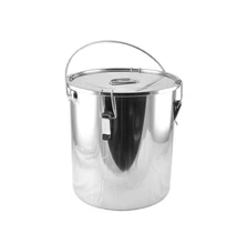 Rozsdamentes csatos ételhordó 38 liter