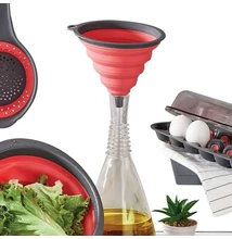 ÖSSZEHAJTHATÓ TÖLCSÉR 17X12CM ÖSSZEHAJTHATÓ TÖLCSÉR 17X12CM