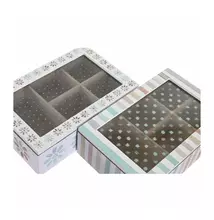 Dekormintás teafilter box (választható minta)