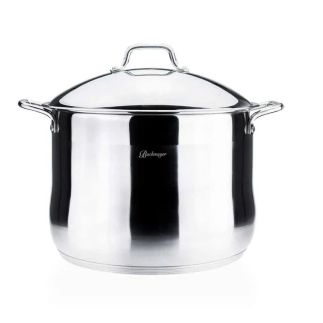 Bachmayer rozsdamentes fazék fém fedővel 22liter